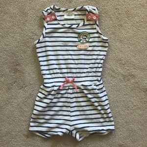 Hanna Andersson Peanuts Snoopy Girls Swim Coverup